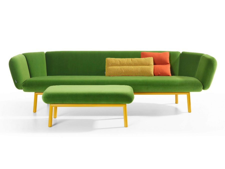 Bras sofa by Artifort 900x675 2017 Pantone Color of the Year in 35 Green Designs
