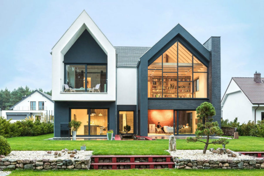 Contemporary Family Home in Poland Will Give Your Ideas