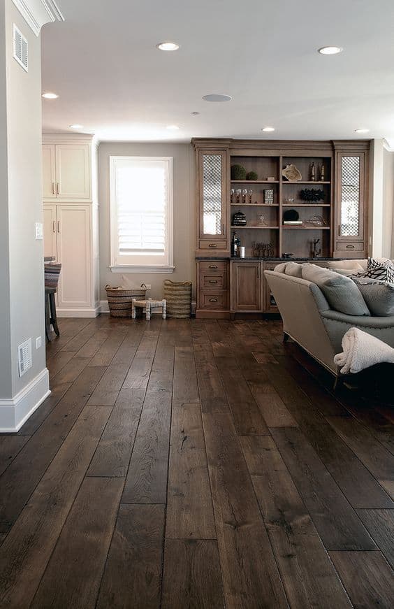  Dark Wood Floors With Luxury Interior