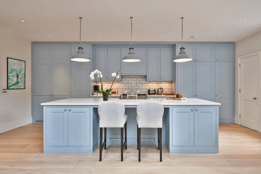 Blue Paint Colors to Use in Your Kitchen for a Chic Upgrade