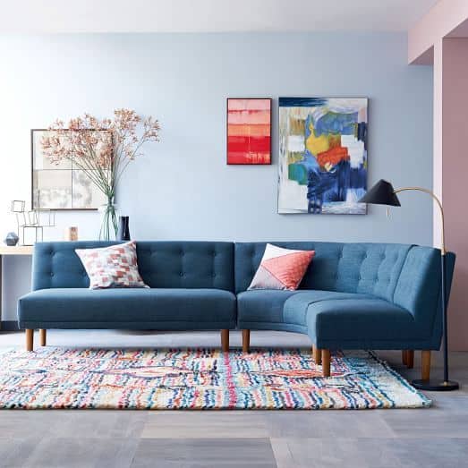 These 20 Curved Sectional Couches Are Perfect For Big Families