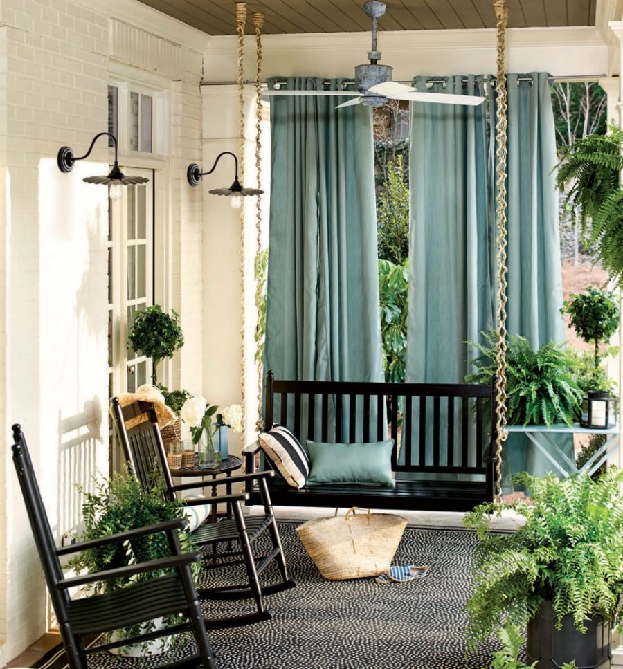 15 Super Simple Back Porch Ideas