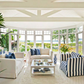 A few pieces can transform your sunroom into the perfect relaxing and casual space.