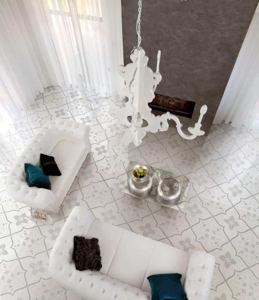25 Beautiful Tile Flooring Ideas for Living Room, Kitchen ...