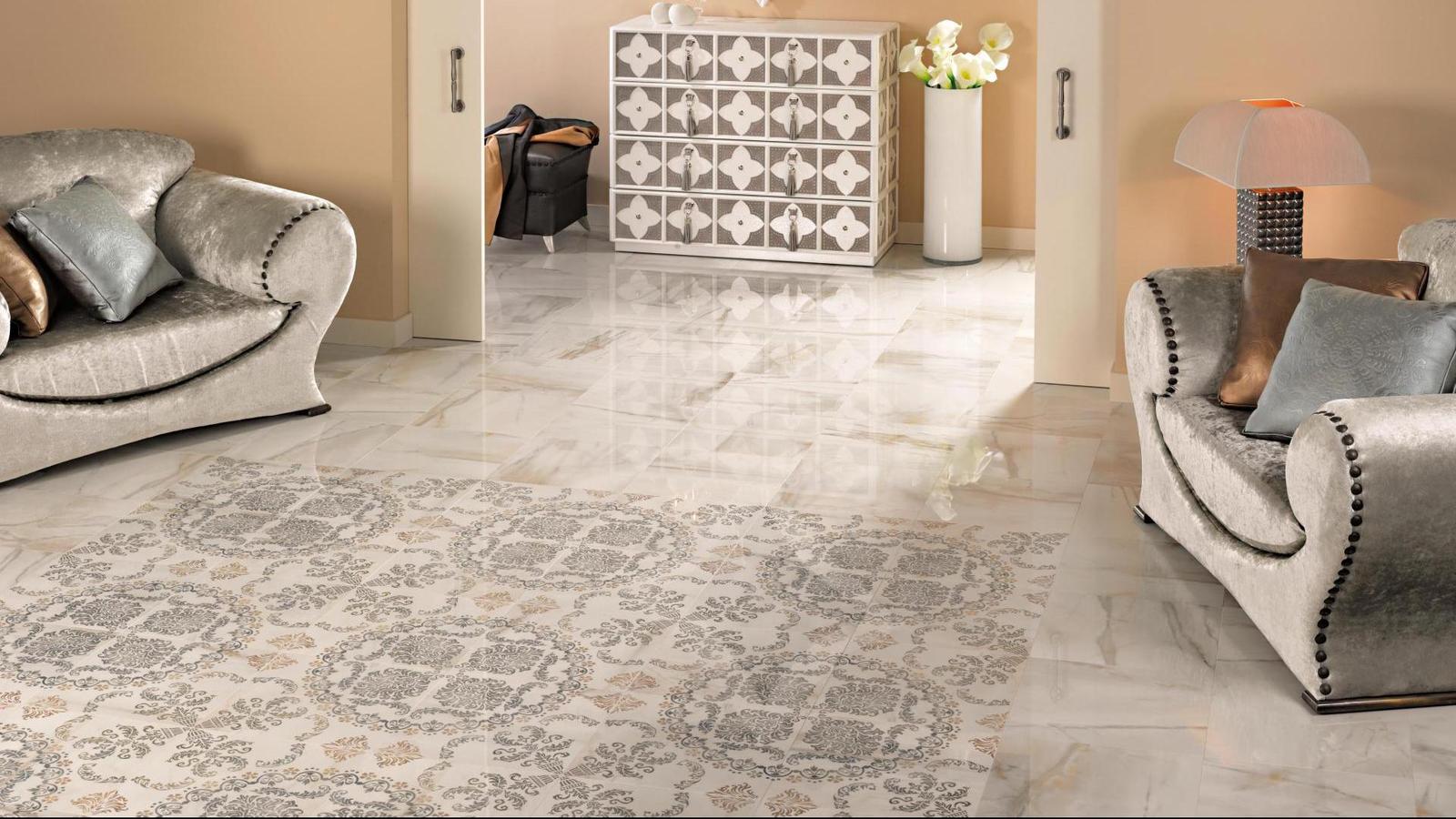 25 Beautiful Tile Flooring Ideas for Living Room, Kitchen ...