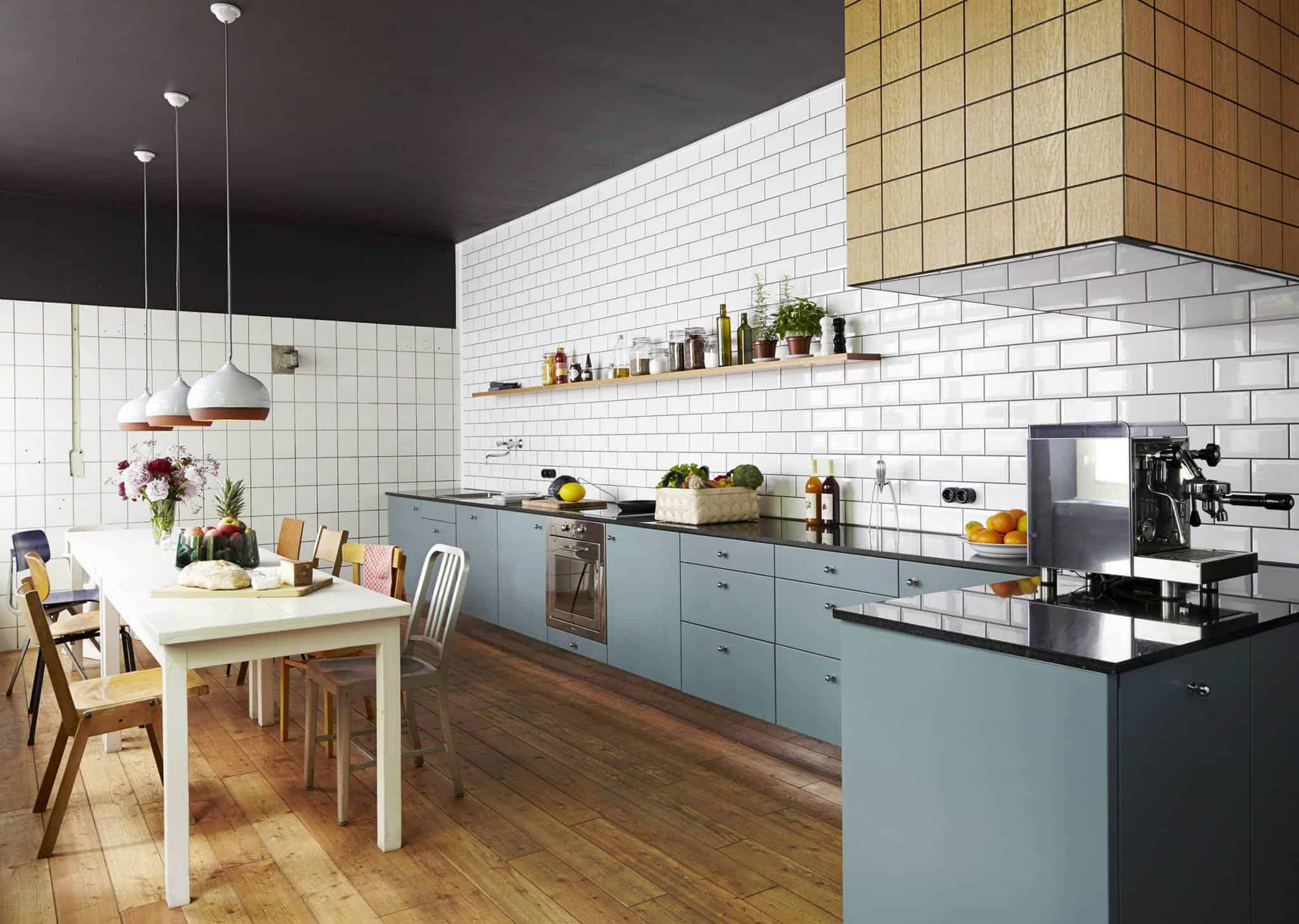 White Subway Tile Kitchen Designs are Incredibly Universal Urban vs. Country