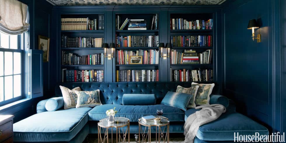 Blue Home Library