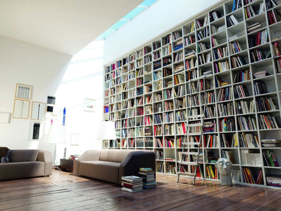 Home Libraries Designs