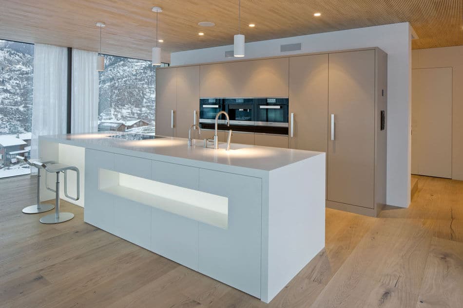 Minergie House kitchen by Zeiter Berchtold