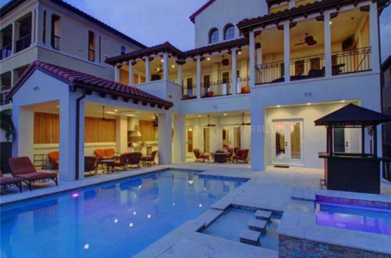 Rob Gronkowski's house in Tampa 