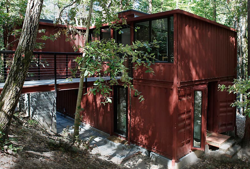 Six Oaks shipping container residence