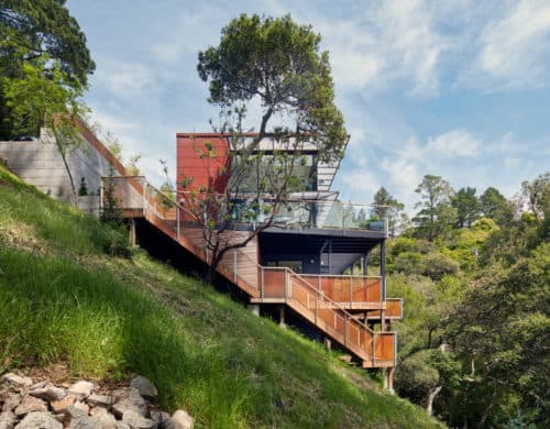 Sustainable Tamalpais Residence in Mill Valley, California