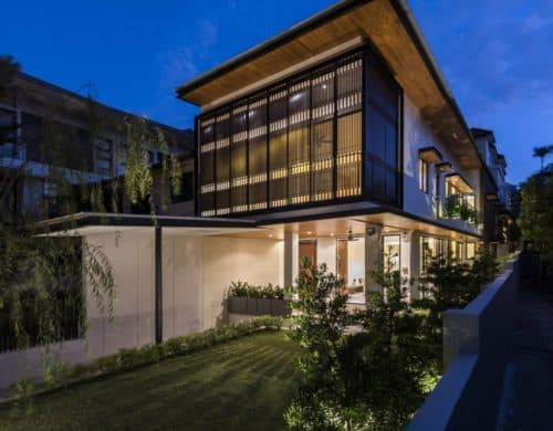 This 30 Year-Old Modernized House in Singapore Looks Like New