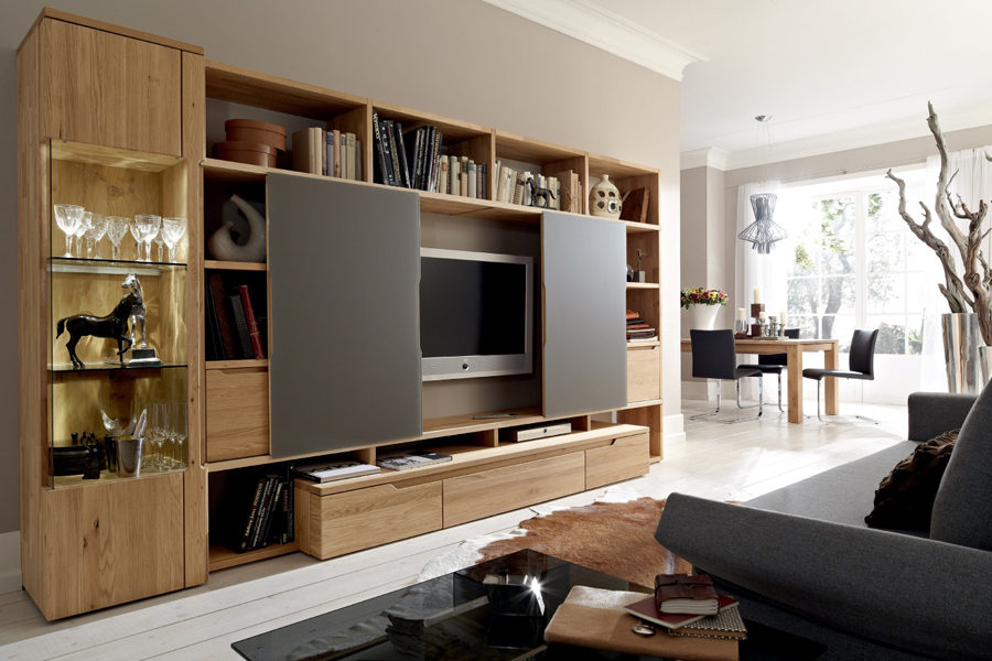 contemporary tv console design