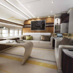 Luxury Living Best Private Jet Interior Designs