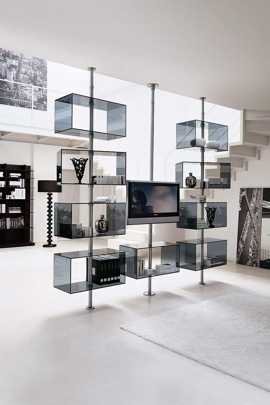 Domino TV Stand by T.Colzani for Porada