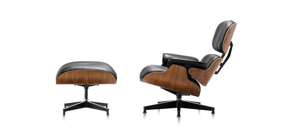 Eames chair and ottoman