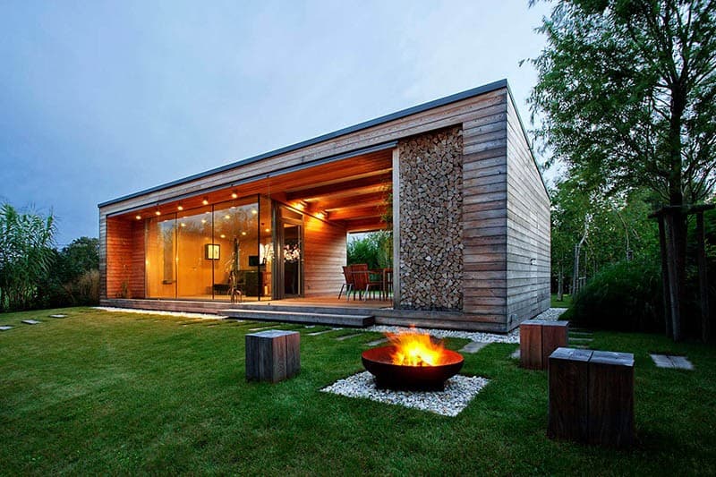 Fire pit by Tóth Project Architect Office
