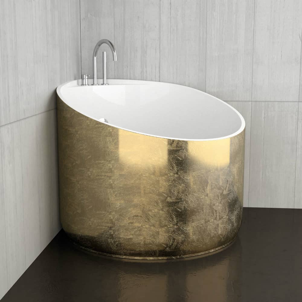 Mini Gold Leaf tub
