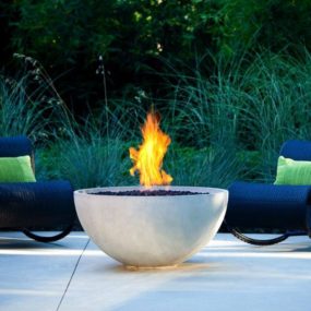 Solus Decor bowl fire pit 285x285 Turn Up the Heat With a Stylish Fire Pit