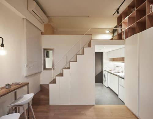 Brilliant Tiny Apartment in Taiwan by A Little Design