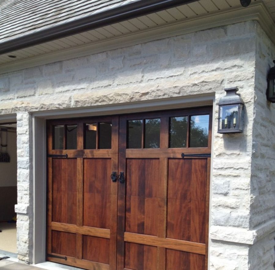 Garage sliding barn doors