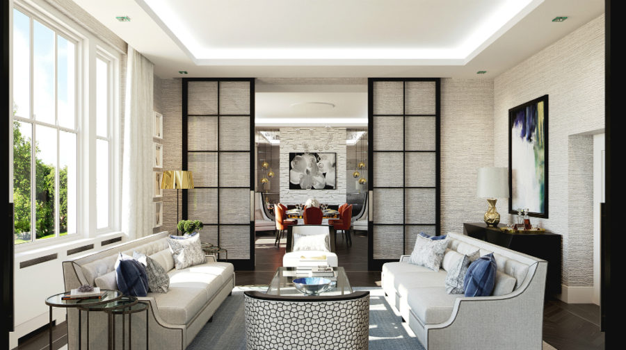 London apartment by Falchi Interiors