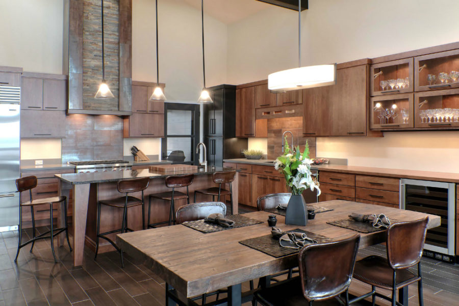 Rustic meets modern in a kitchen by Kitchen Choreography