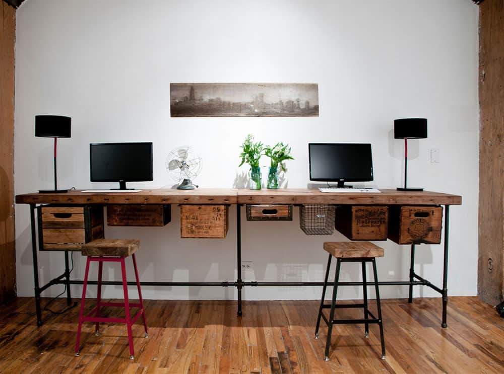 Urban Wood Goods reclaimed desk
