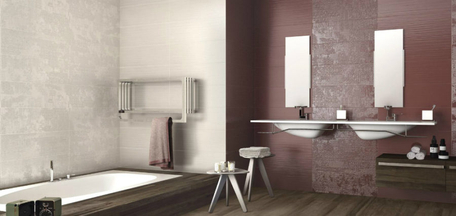 Contemporary modern Italian tiles from Supergres