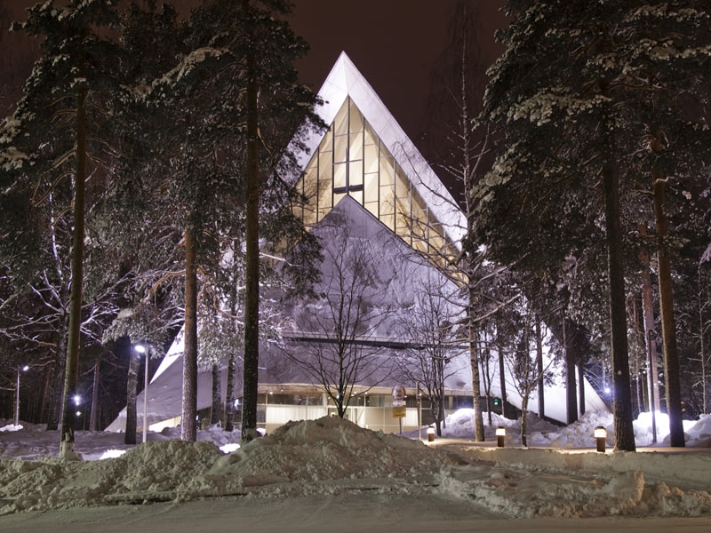 Hyvinkään church in Finland