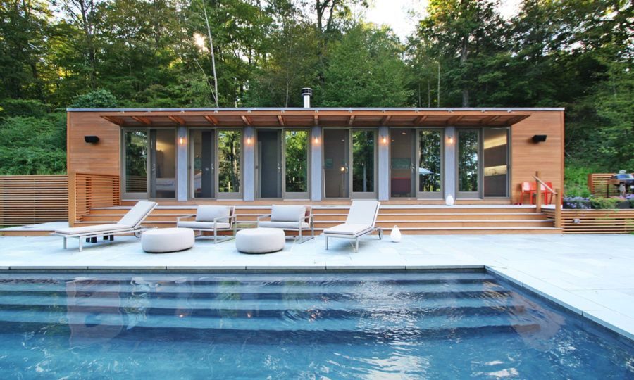 Modern beauty flat house pool