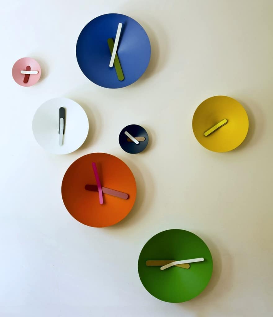 Mozia clocks by Giovanni Levanti for Diamantini & Domenicon