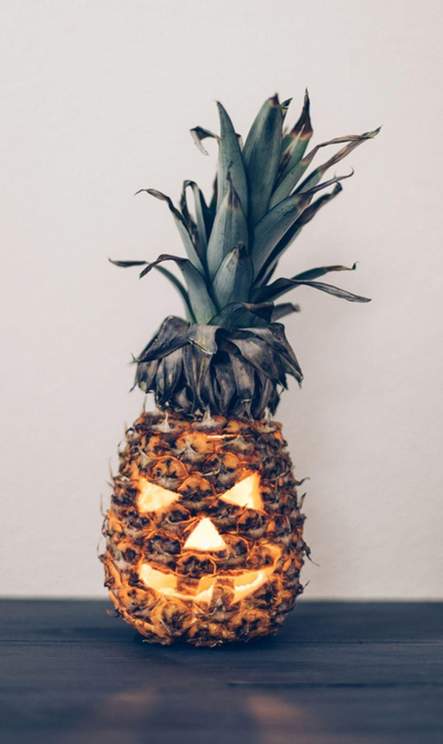 Pineapple Jack o Lantern