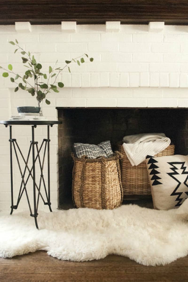 rattan-basket-fireplace-decor