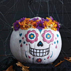 No Carve Pumpkin Decorating Ideas for Thanksgiving and Halloween