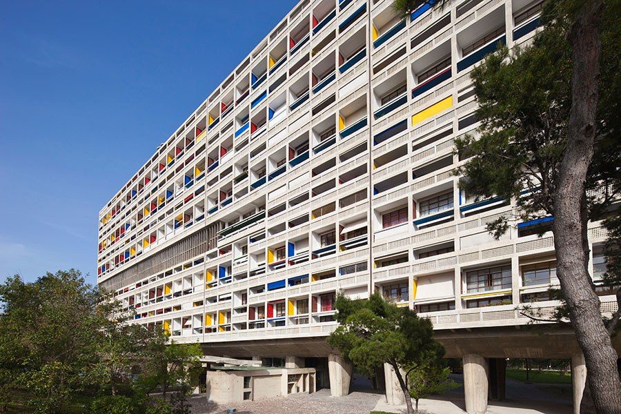 The Cité Radieuse, Marseille, France