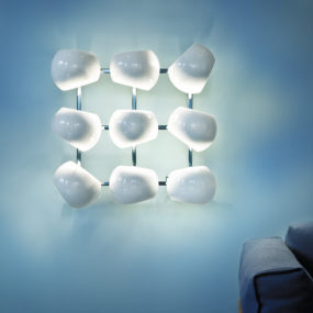 White Moons Is A Lamp That Doubles As Wall Decor