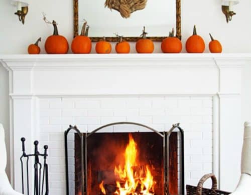 15 Fall Decor Ideas for your Fireplace Mantle
