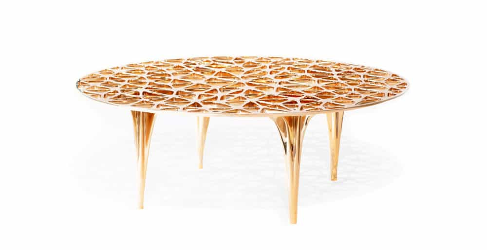 3D printed table by Janne Kyttanen