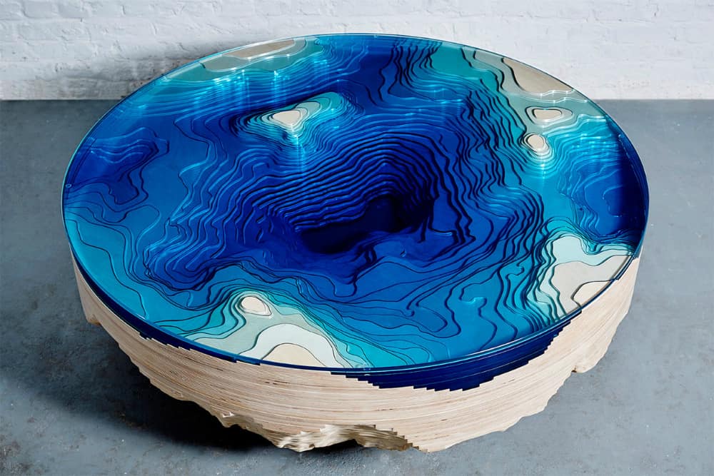 Abyss coffee table by Duffy London