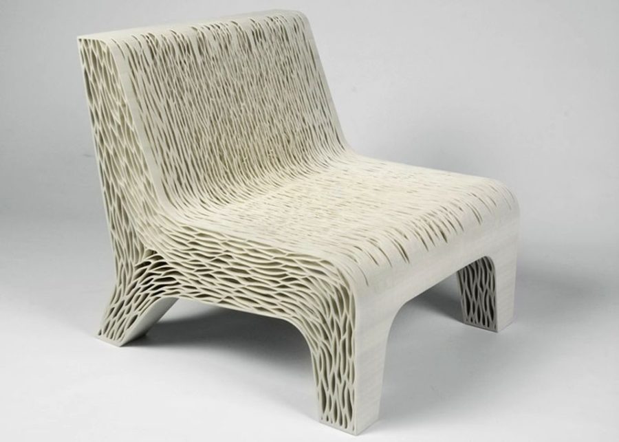 Biomimicry chair by Lilian van Daal