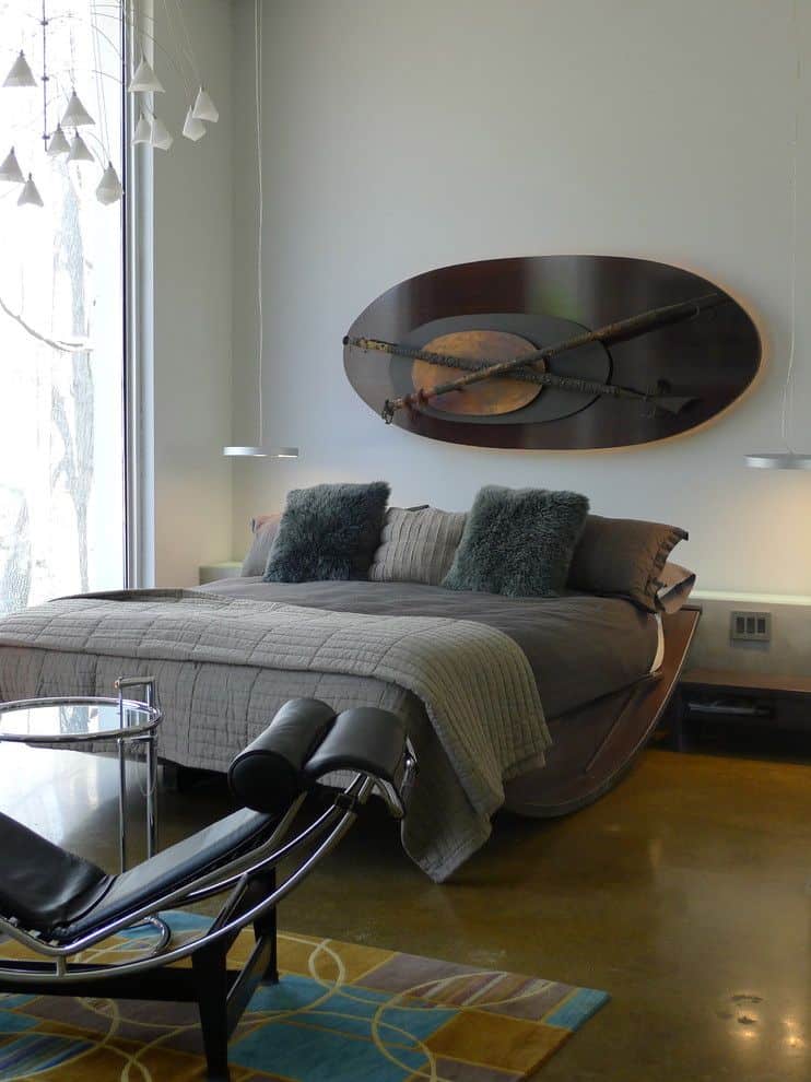 Contemporary bedroom for men