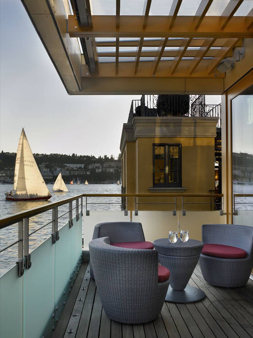 Floating Home in Seattle deck