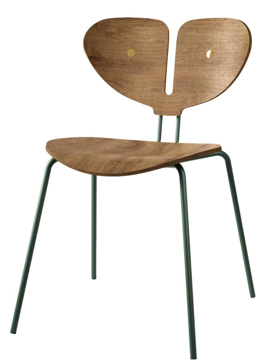 Moth Chair brown wood
