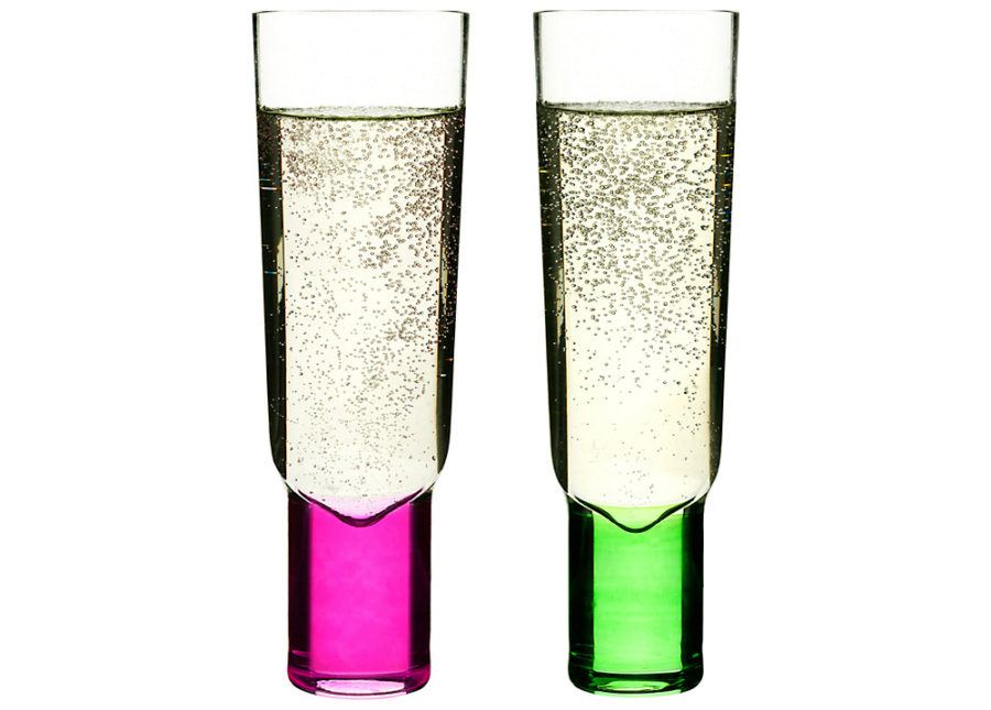 Sagaform Club Champagne Glasses
