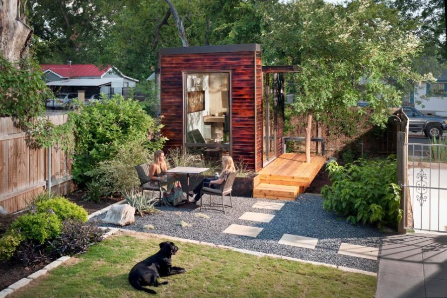 Tiny and Efficient Office Shed