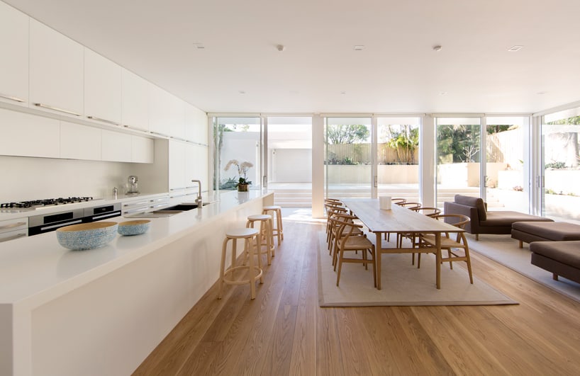 Sydney bungalow extension dining area