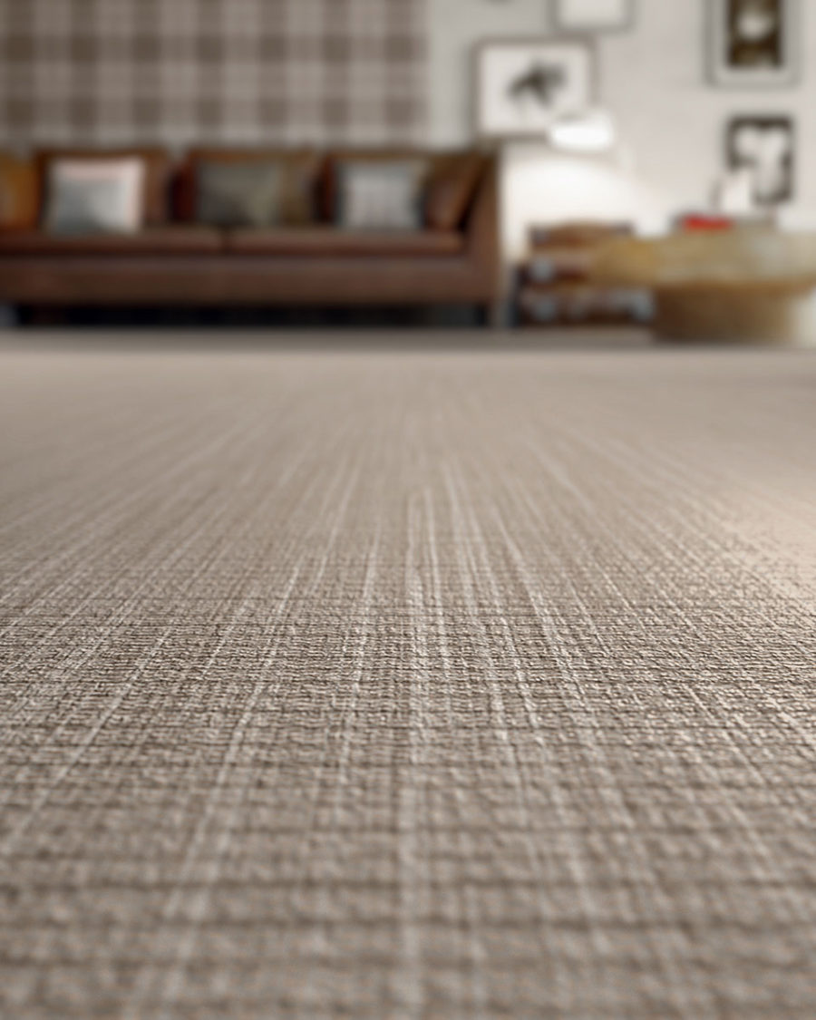 Textile-looking floor tiles