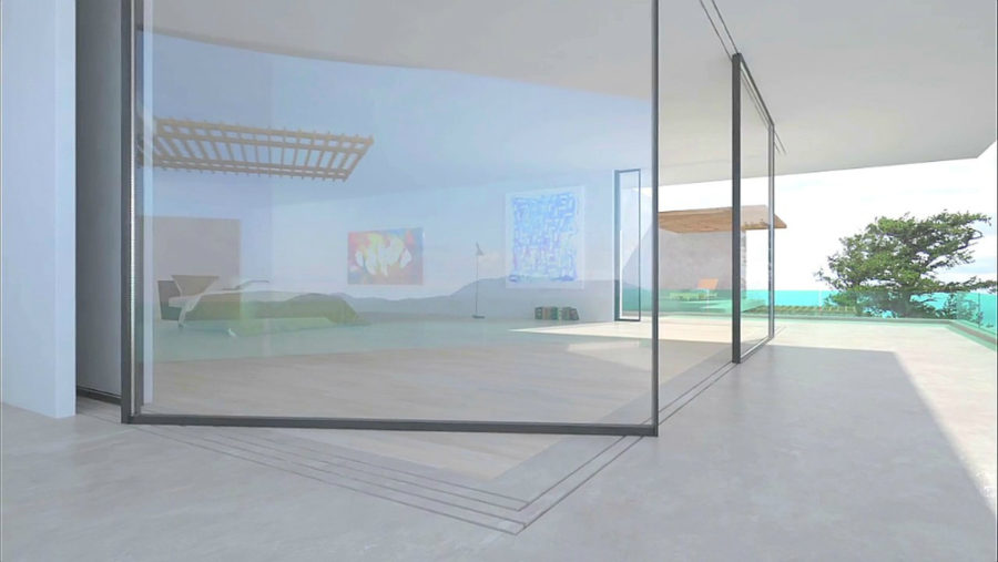 Turnable corner door 900x507 Vitrocsa Patio Door Designs Open Your Home to the Entire World